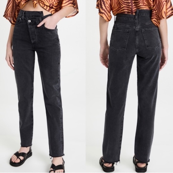 Agolde Denim - NEW Agolde Criss Cross Straight Jeans